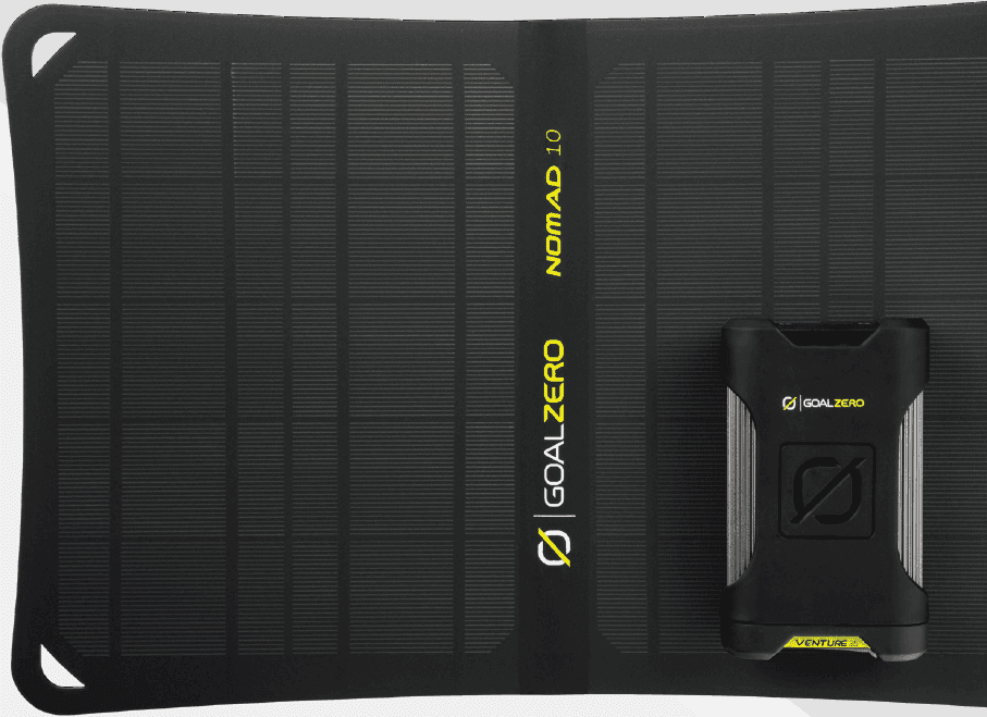 Goal Zero Venture 35 Plus Solar Kit -virtapankki ja aurinkokennolaturi