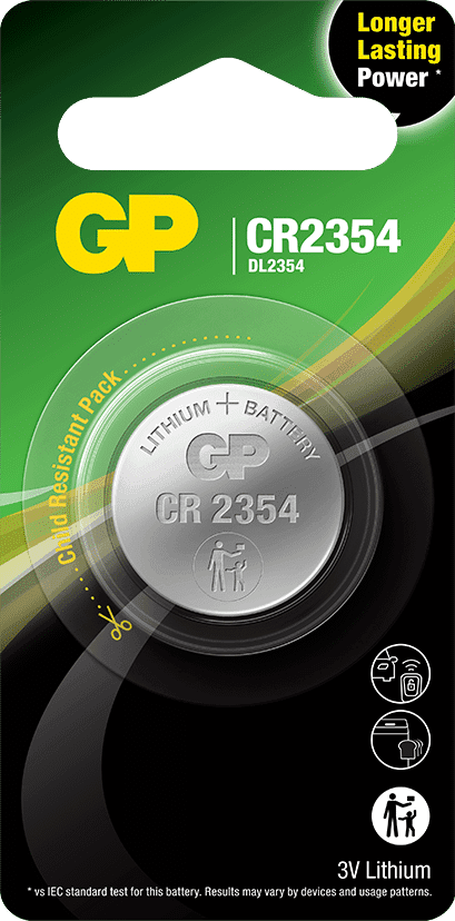 GP Batteries GP litium nappiparisto CR2354, 1 kpl