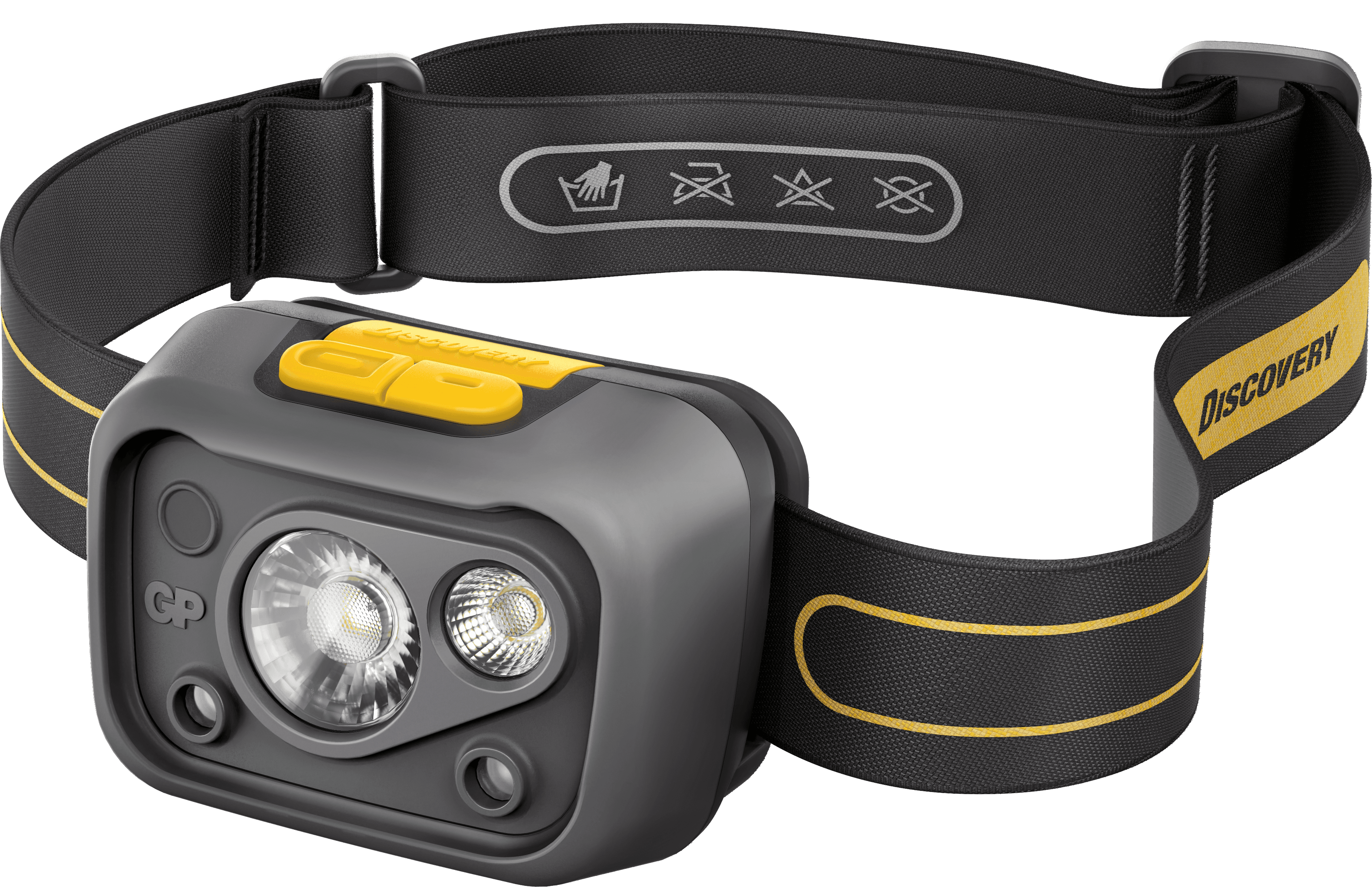 GP Lighting GP Discovery Headlamp CHW54 otsalamppu sensorilla, 375 lm