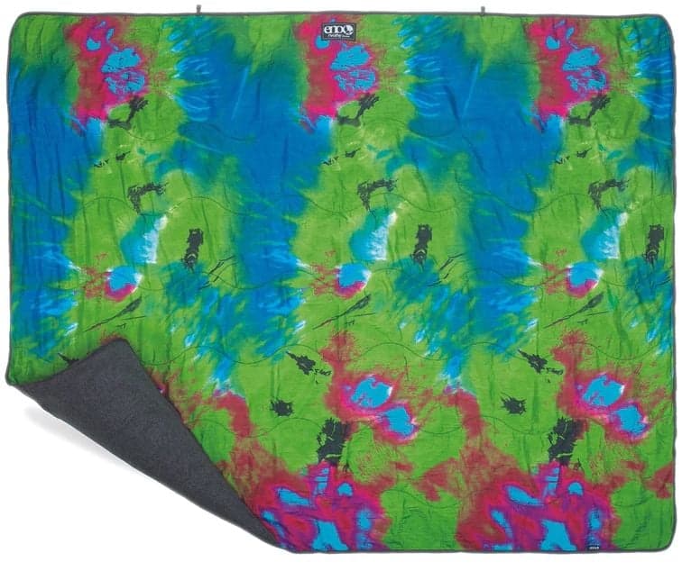 Eno Hammock Eno FieldDay Blanket fleecepeitto, Tie Dye V2