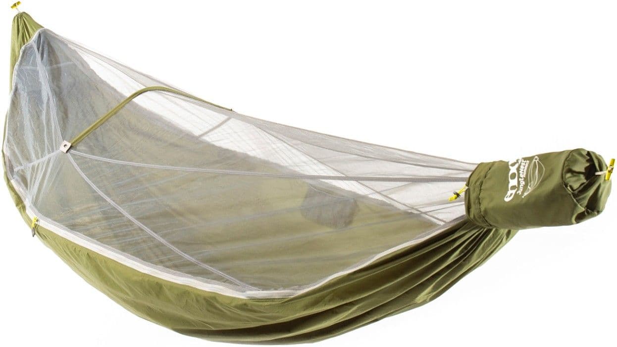 Eno Hammock Eno JungleNest riippumatto hyttyssuojalla, vihreä