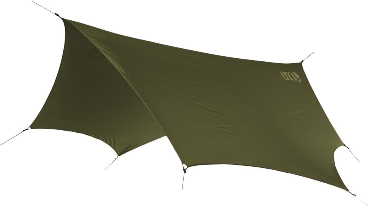 Eno Hammock Eno DryFly kestävä tarppi, vihreä