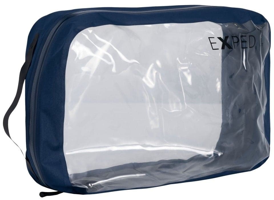 Exped Organizer Cube Clear 12 säilytyslaukku, Tummansininen