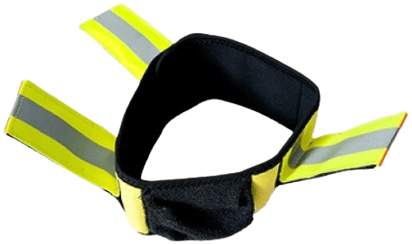 DogTech Reflex GPS DC huomiopanta, keltainen