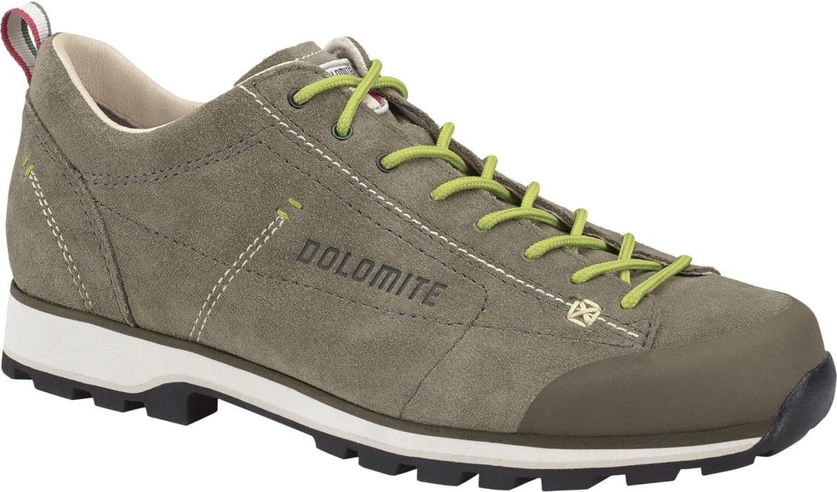 Dolomite 54 Full Grain Low Unisex Mud/Green