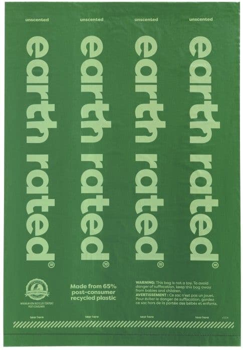 Earth Rated Refill Unscented rullapakkaus, 8 kpl