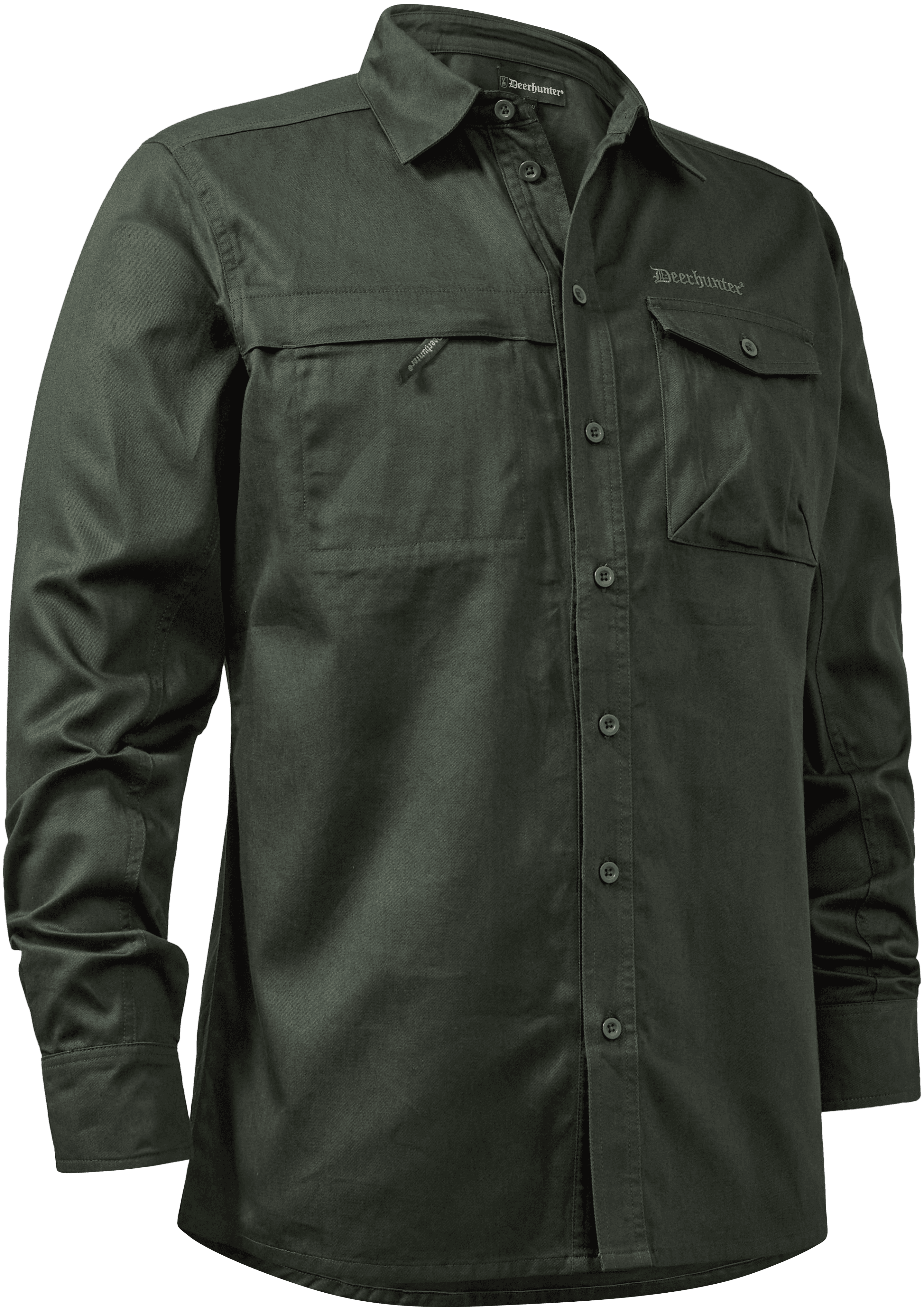 Deerhunter Atlas Shirt pitkähihainen paita, tummanvihreäTimber
