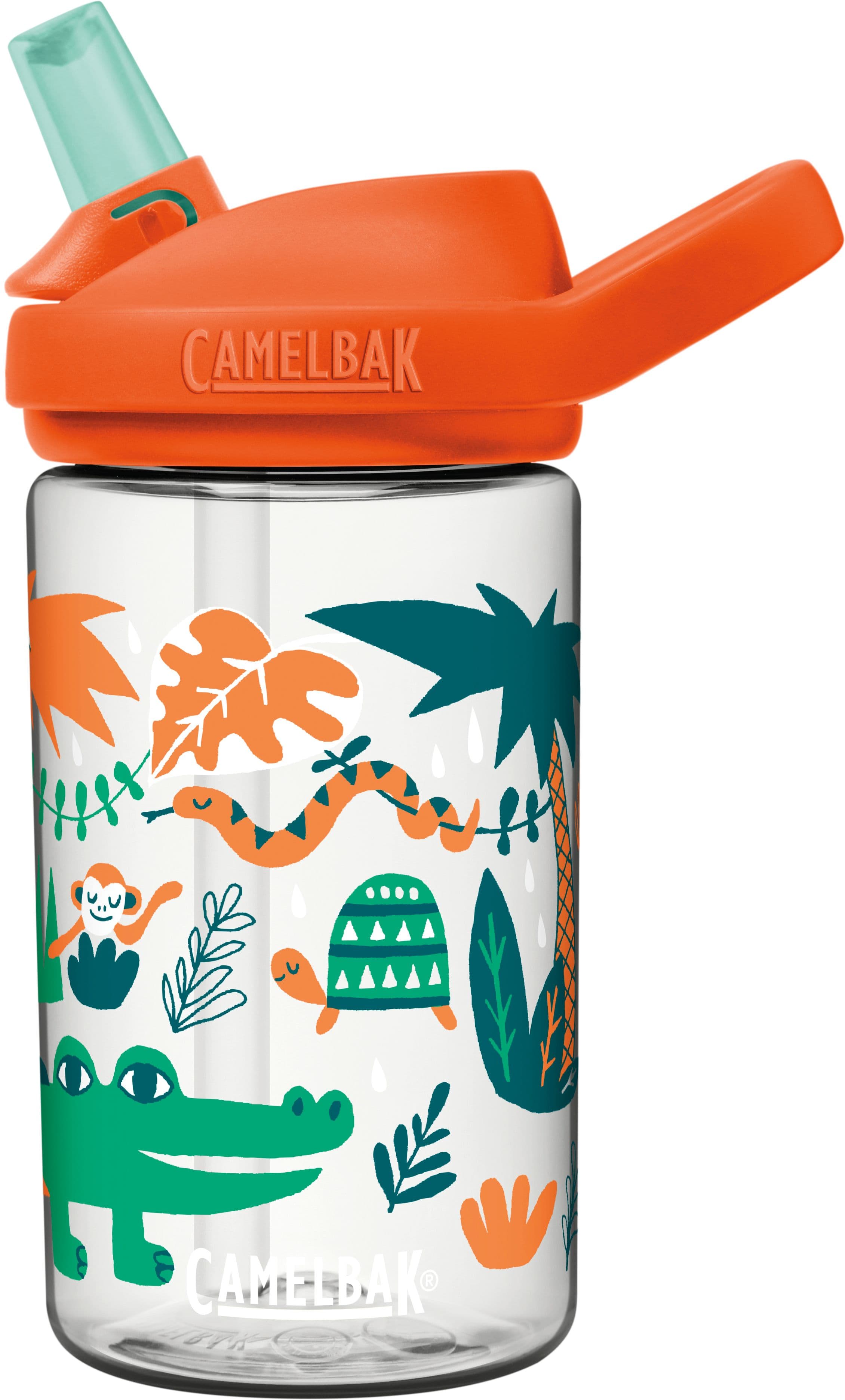 Camelbak Eddy+ Kids 14 Tritan lasten juomapullo, Jungle Animals