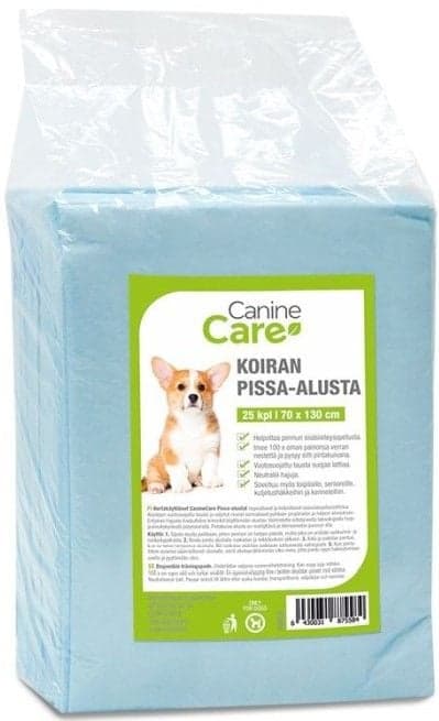 CanineCare Koiran Pissa-alusta, 70x130 cm, 25 kpl