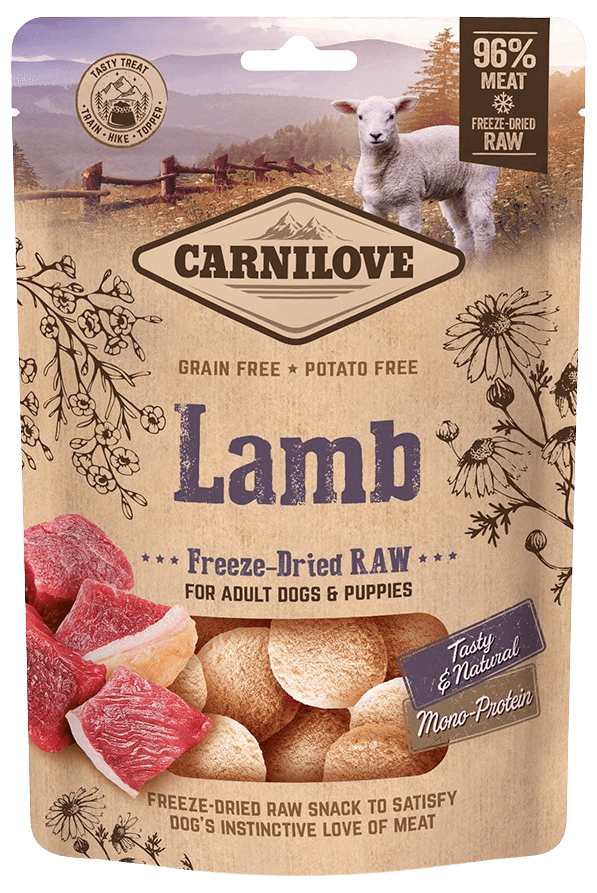 Carnilove Freeze-Dried Raw Snacks Lamb 60g