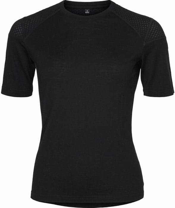 Catago May Short Sleeve O-Neck naisten aluspaita, musta