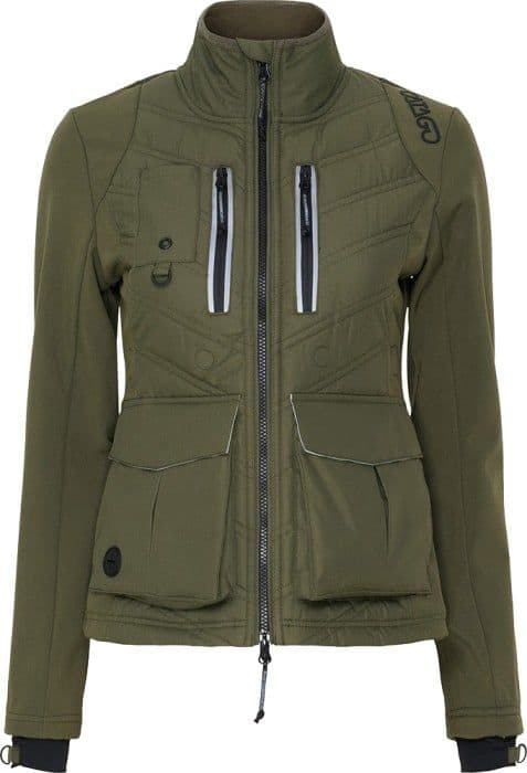 Catago Trainer Short Jacket naisten ulkoilutakki, vihreä