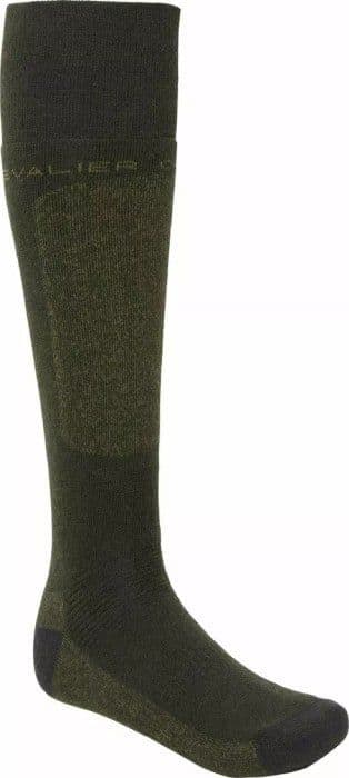 Chevalier High Boot Sock Unisex Tummanvihreä