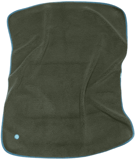 Cloud7 Blanket Teddy koiranpeitto, S, maastonvihreä