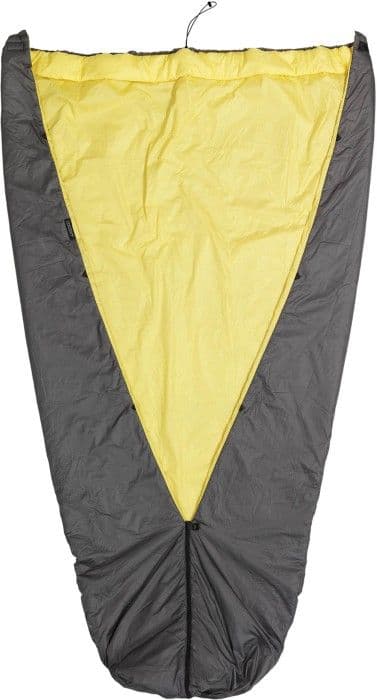 Cocoon Hammock Top Quilt riippumaton viltti/aluspeite, keltainen/tummanharmaa
