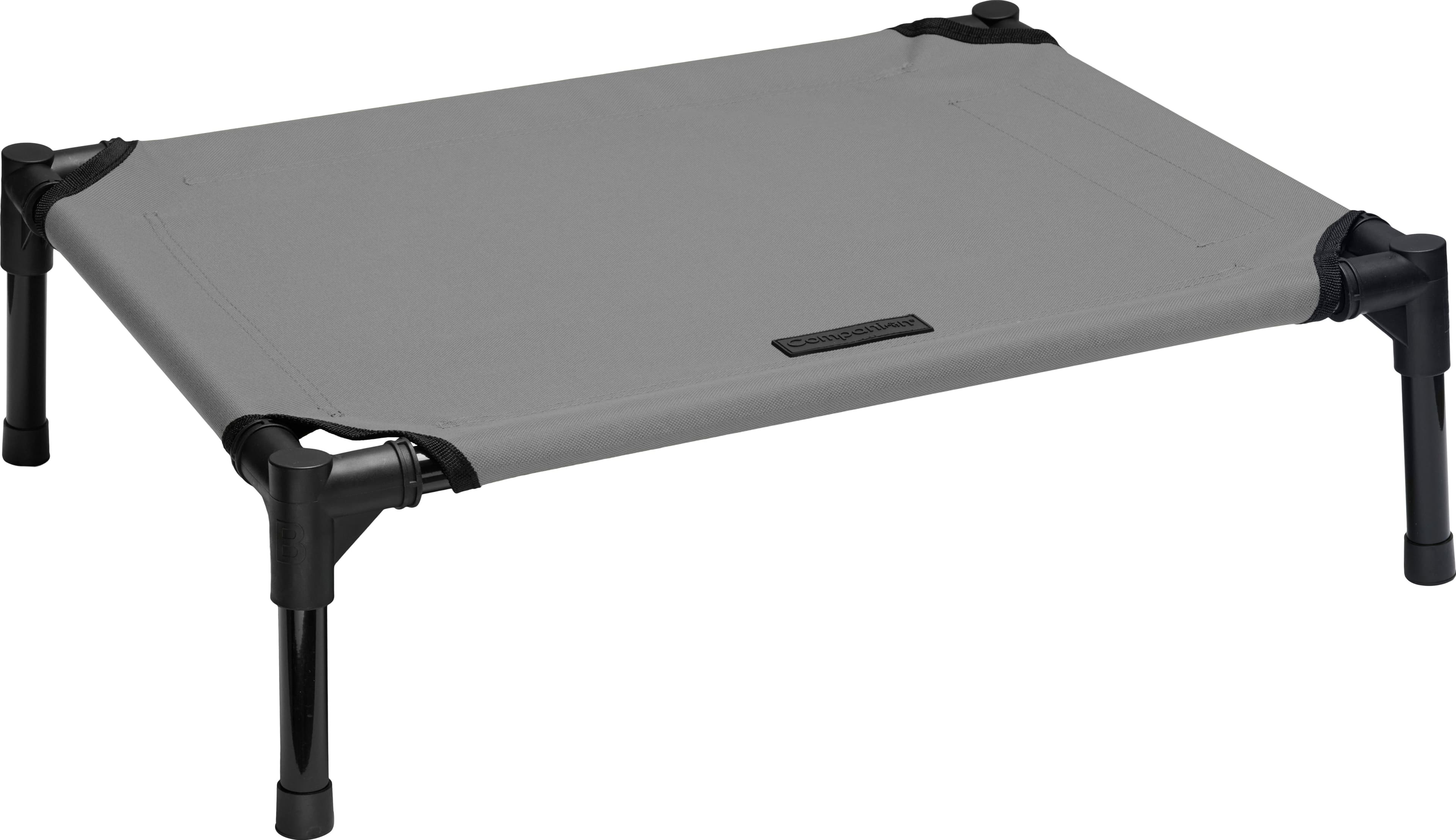 Companion Folded Camping Bed koiranpeti, 61 x 46 x 18 cm, harmaa
