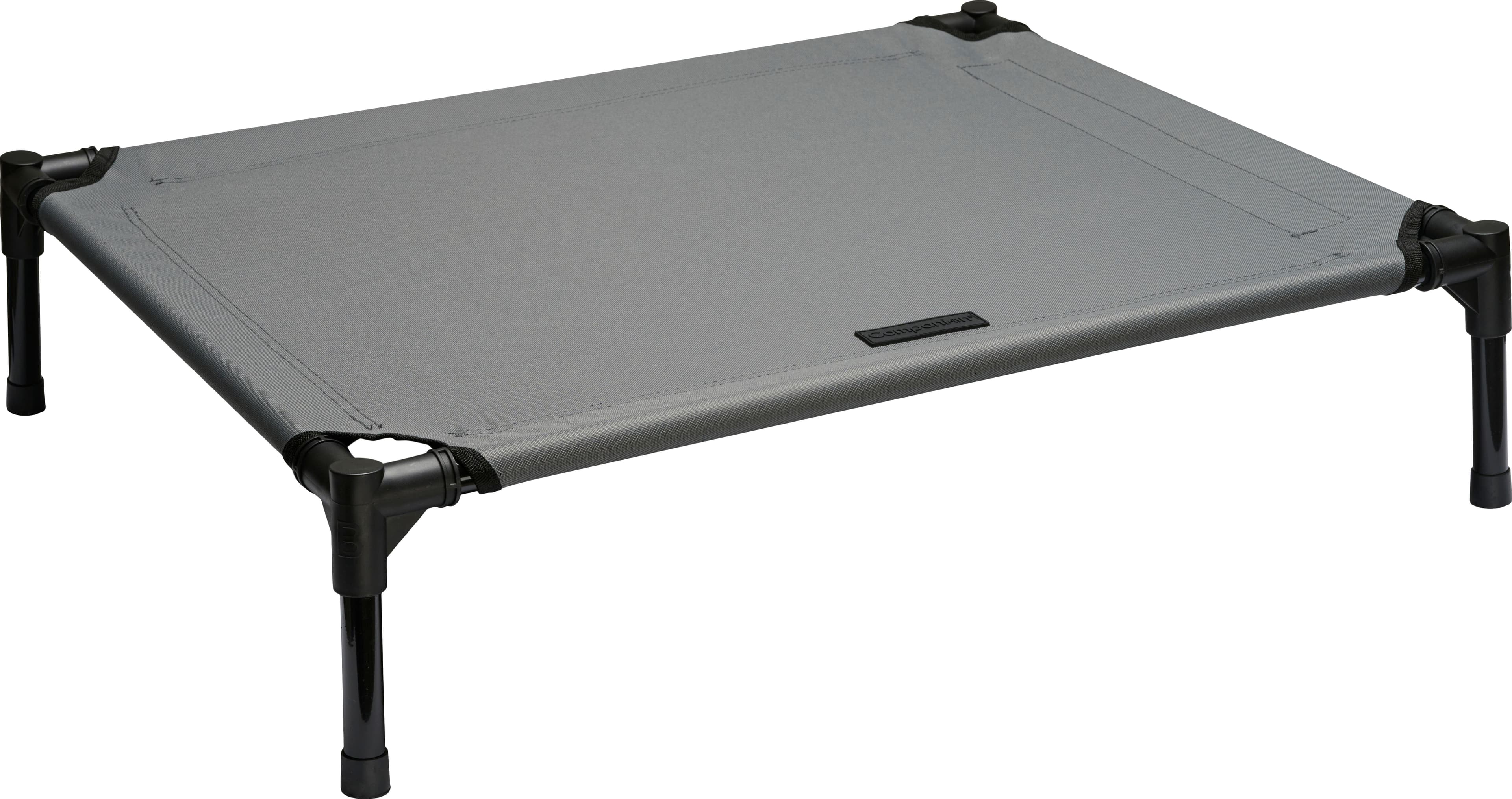 Companion Folded Camping Bed koiranpeti, 76 x 61 x 18 cm, harmaa