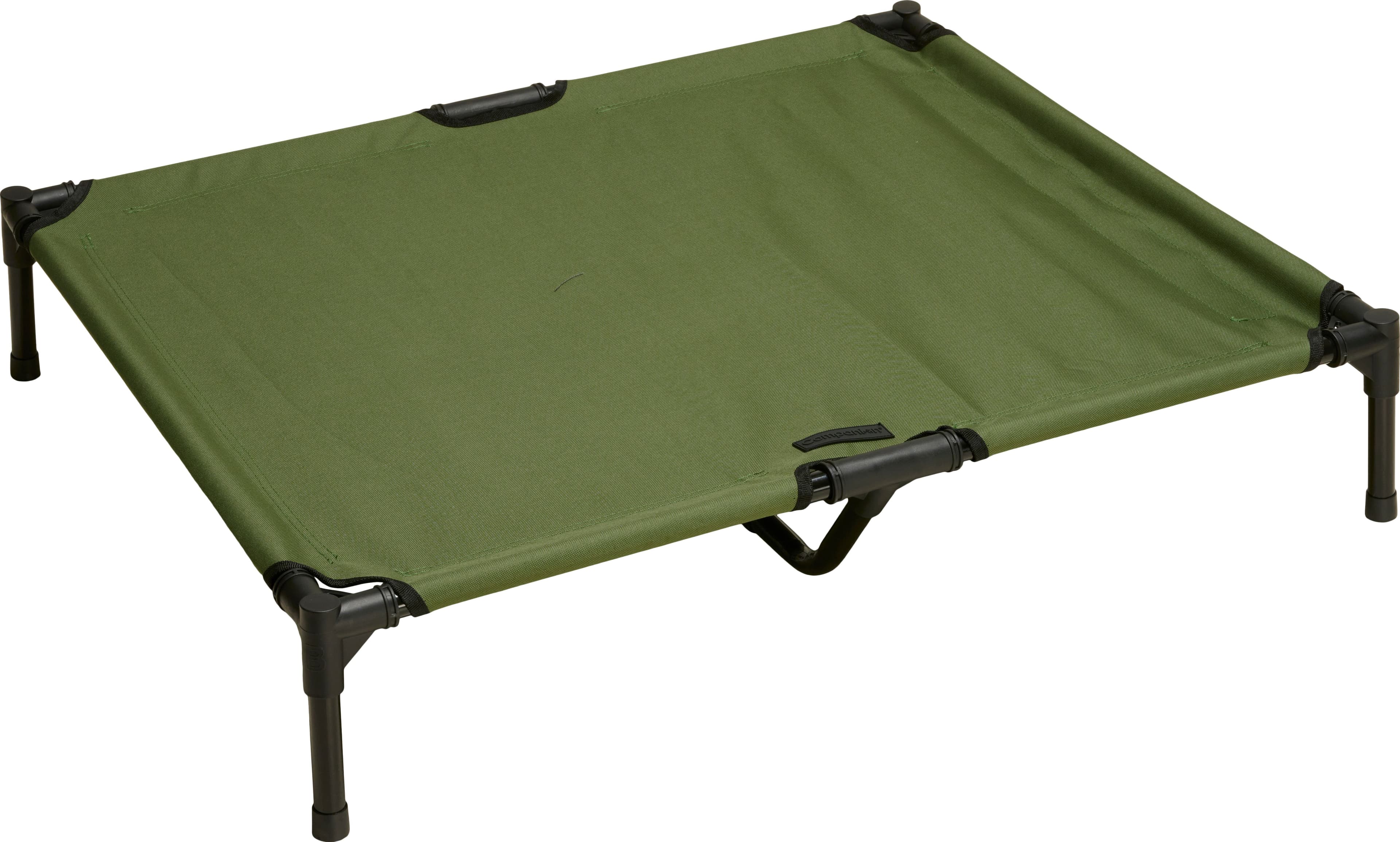 Companion Folded Camping Bed koiranpeti 91 x 76 x 18 cm, vihreä