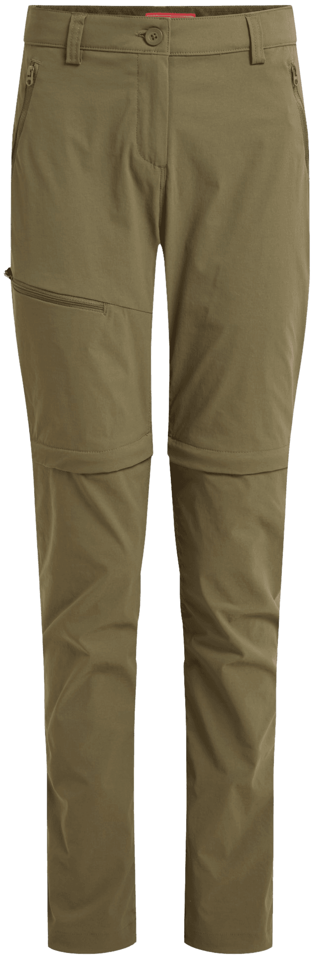 Craghoppers NosiLife Pro Convertible Trouser III naisten katkolahjehousut, Wild Olive