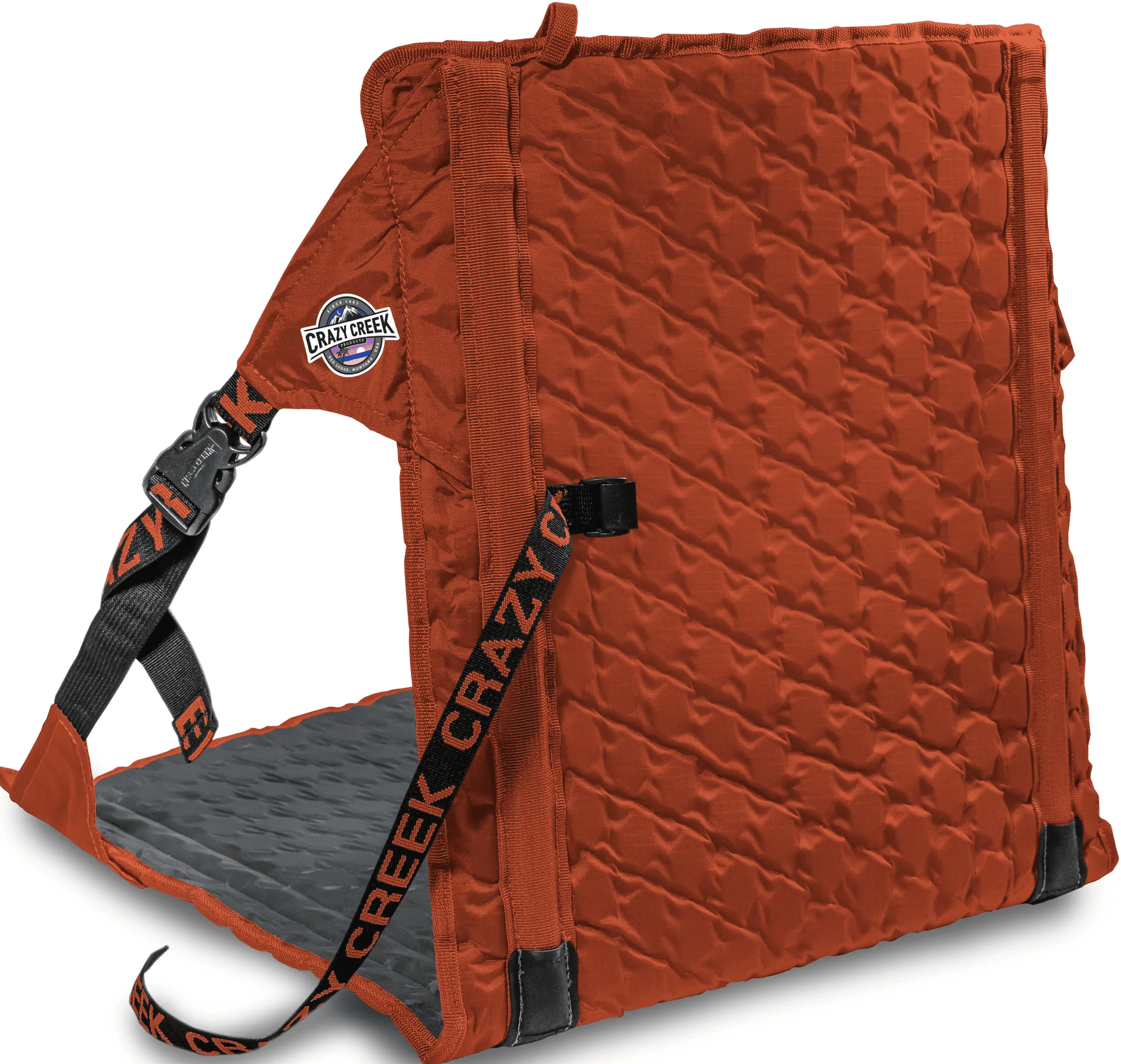 Crazy Creek Hex 2.0 Original Chair tuoli, punainen/harmaa