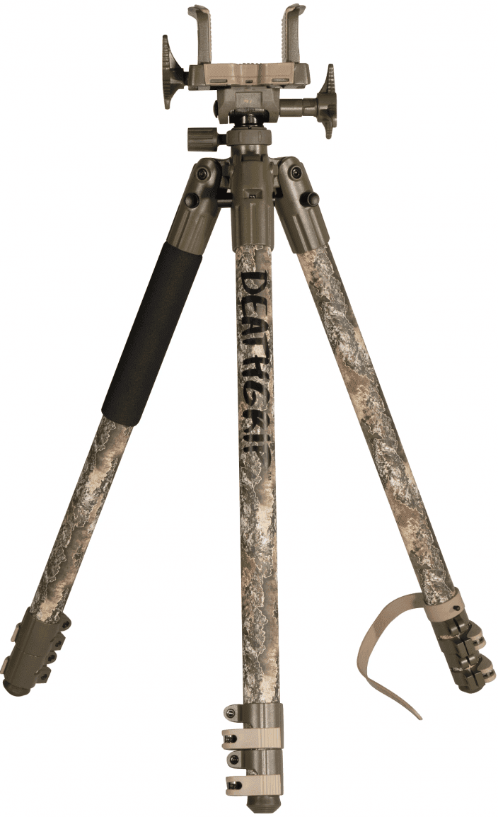 Bog -Pod Death Grip Clamping Tripod Realtree Camo ammuntatuki