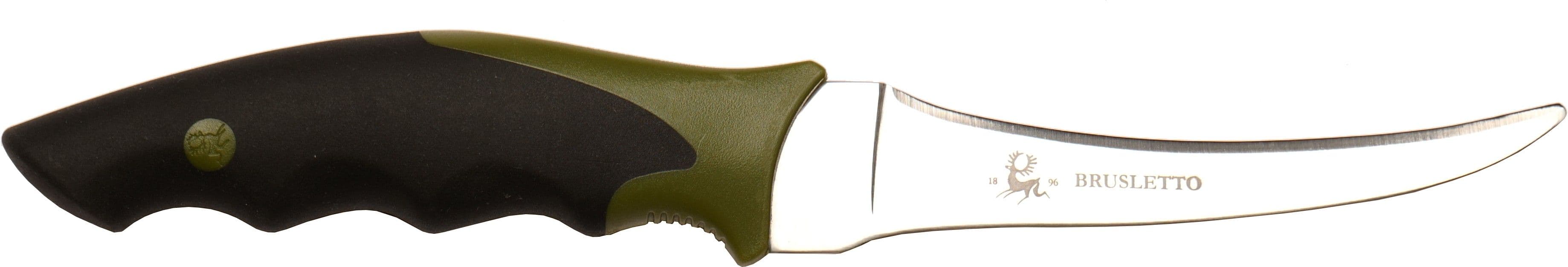 Brusletto Sprettern puukko, musta/vihreä