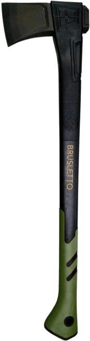 Brusletto Kikut Splitting Axe 71 cm halkaisukirves, musta/vihreä