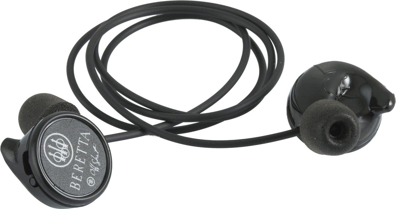 Beretta Earphones Mini Head Set Passive Musta