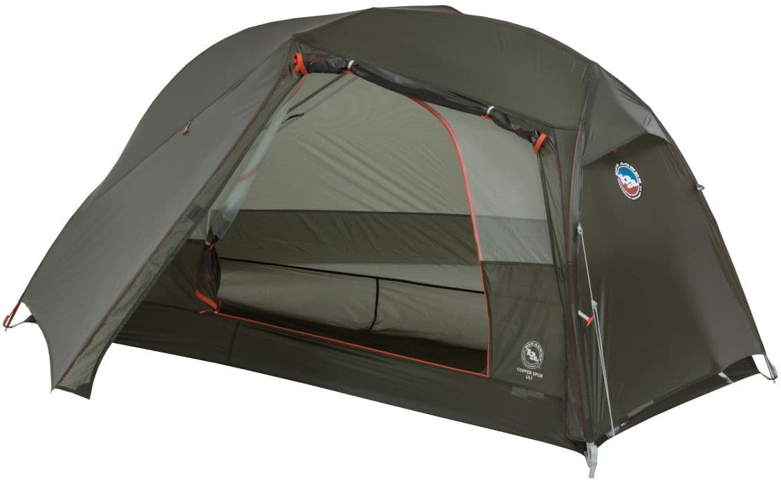 Big Agnes Copper Spur UL1 Vihreä (Lichen Green)