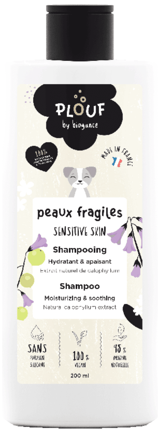 BIOGANCE Plouf by Sensitive Skin shampoo herkälle iholle, 200ml