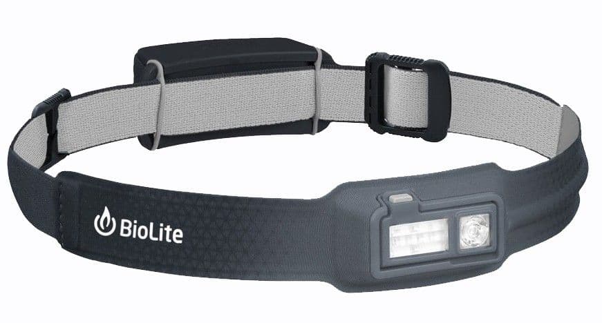 BioLite Headlamp 330 -otsalamppu, tummanharmaa