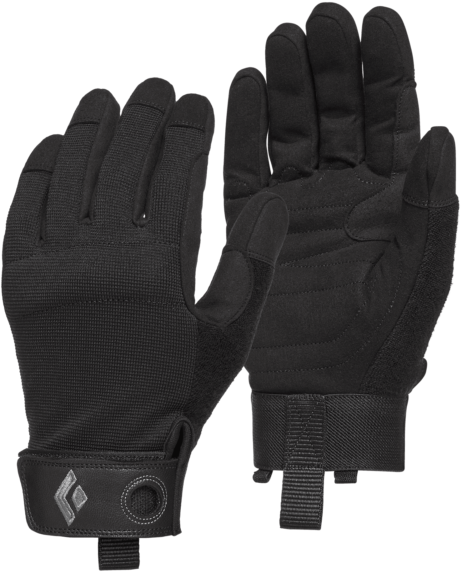 Black Diamond Crag Gloves hanskat, musta