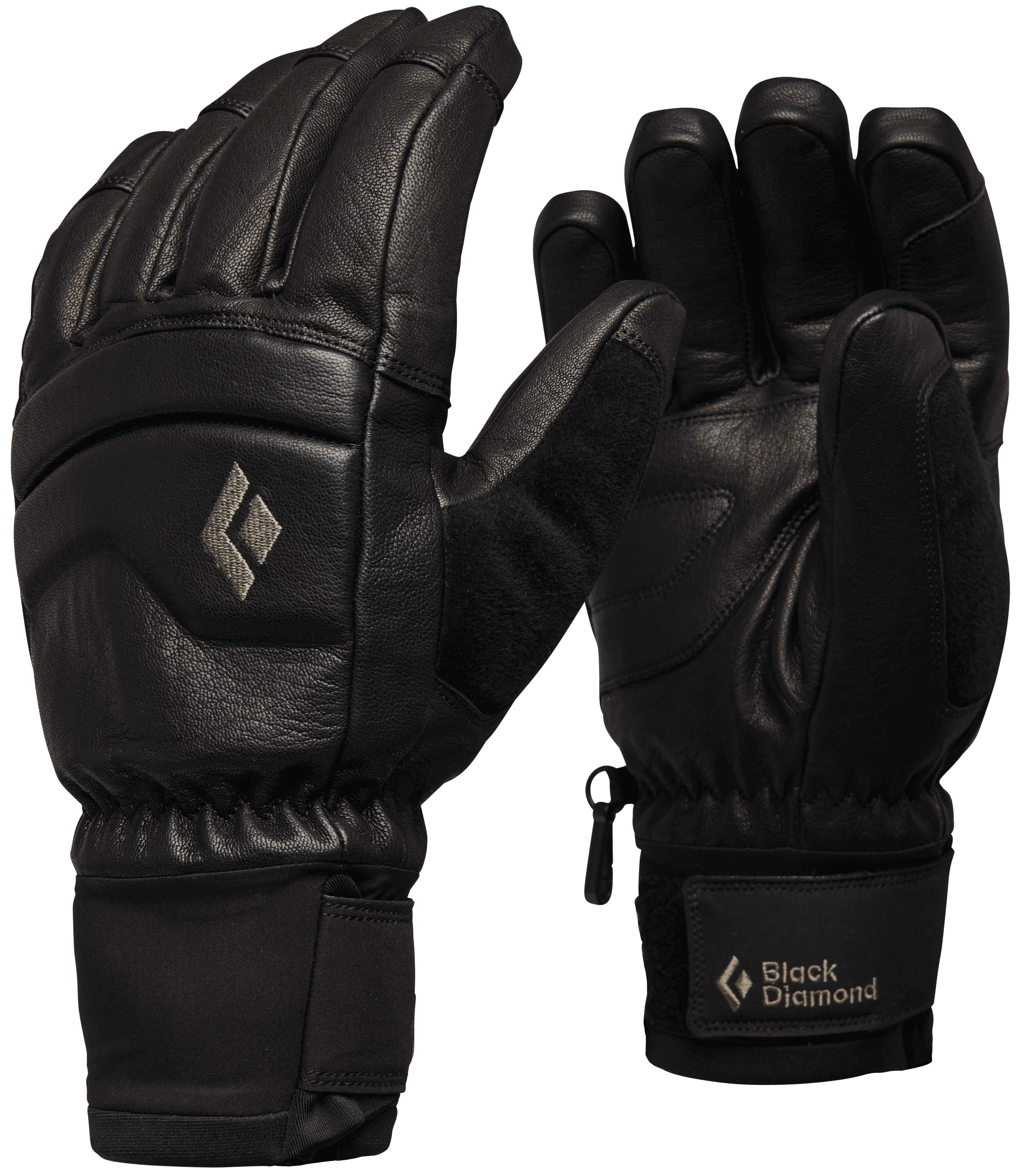 Black Diamond Spark Gloves hanskat, Musta / Musta