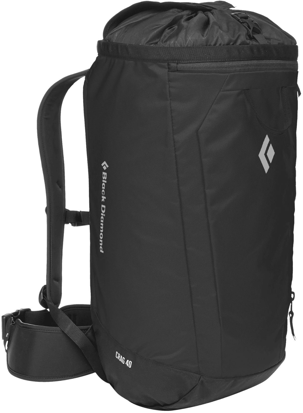 Black Diamond Crag Backpack kiipeilyreppu, 40L, musta