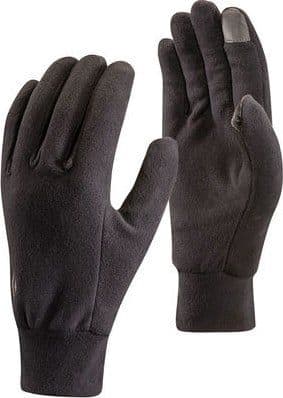 Black Diamond Lightweight Fleece käsineet, musta