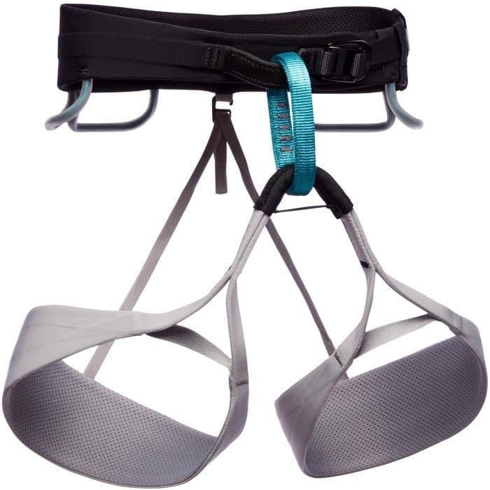 Black Diamond Solution Harness Pewter -naisten kiipeilyvaljaat