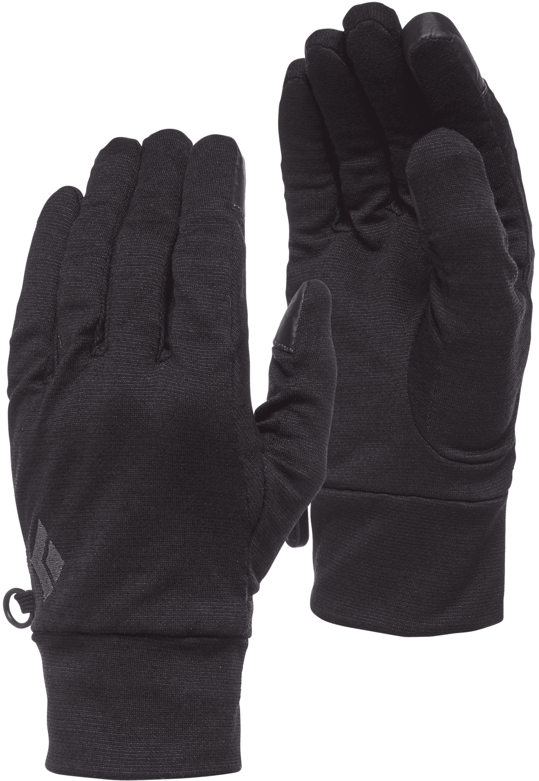Black Diamond Lightweight Wooltech Gloves käsineet, Antrasiitti