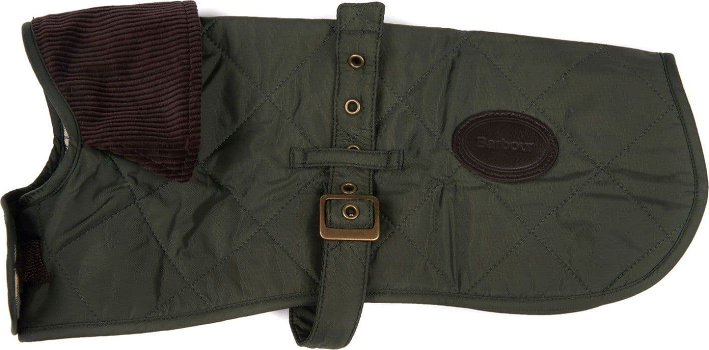 Barbour Quilted Dog Coat koiran takki, vihreä
