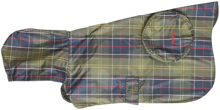 Barbour Packable Dog Coat koiran sadetakki, Classic Tartan