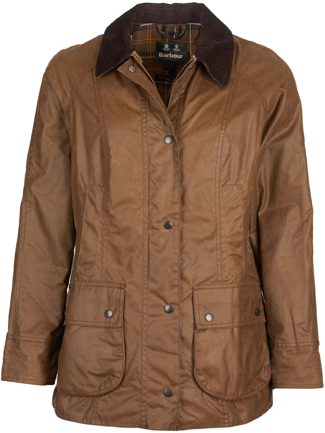 Barbour Beadnell Wax Jacket naisten öljytakki, ruskea