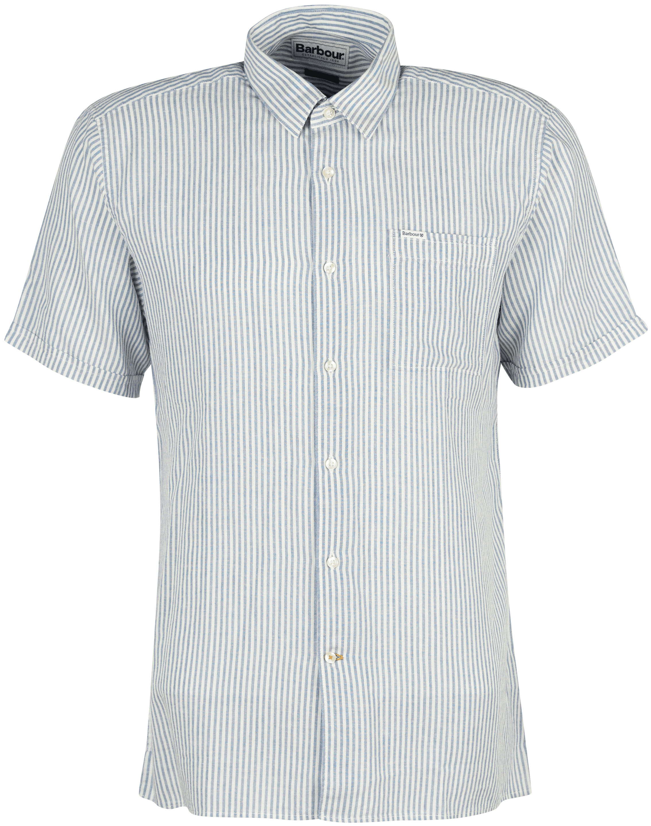 Barbour Deerpark Summerfit Shirt paita, Tummansininen