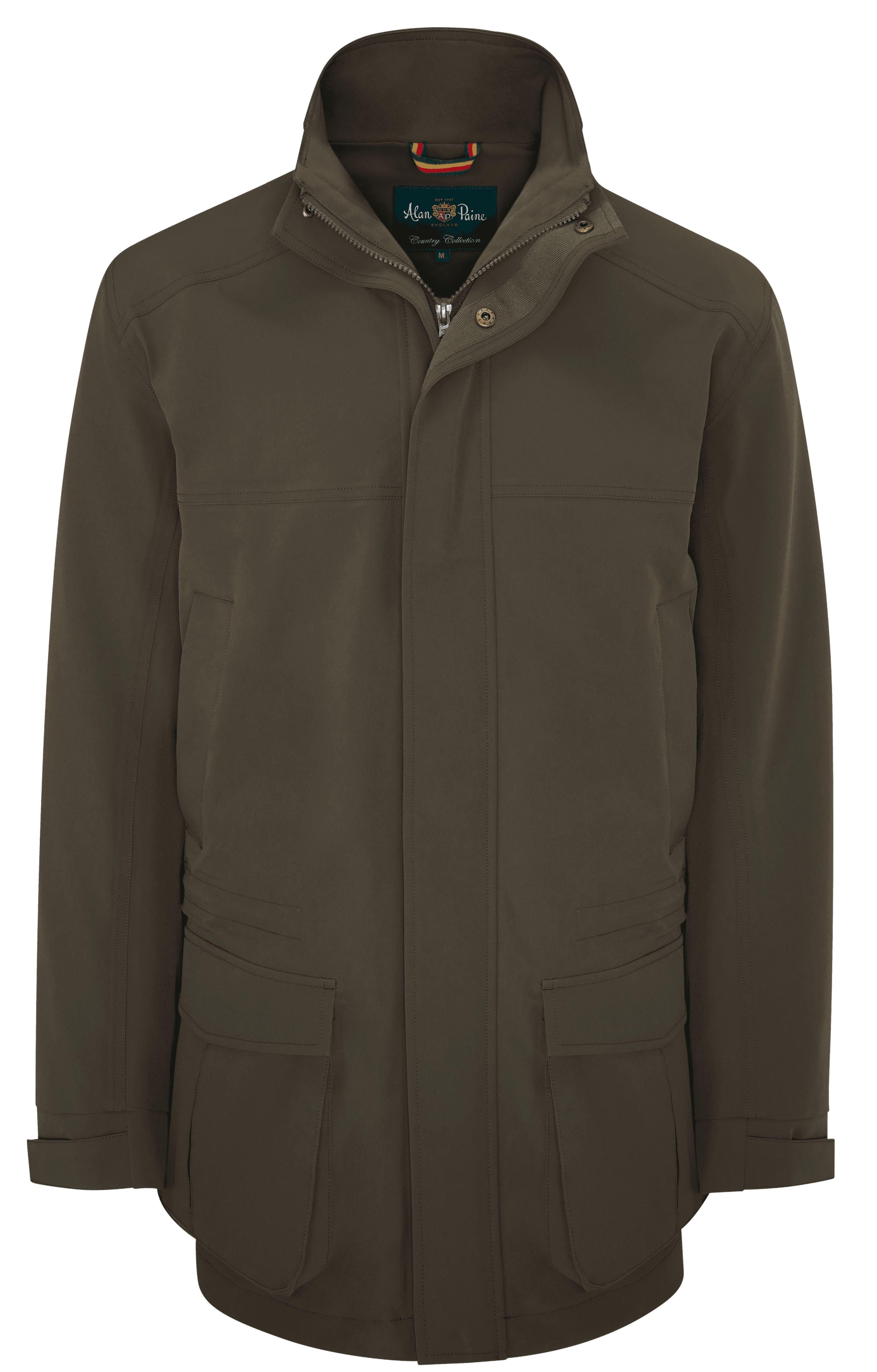 Alan Paine Lockwood Coat takki, Oliivinvihreä