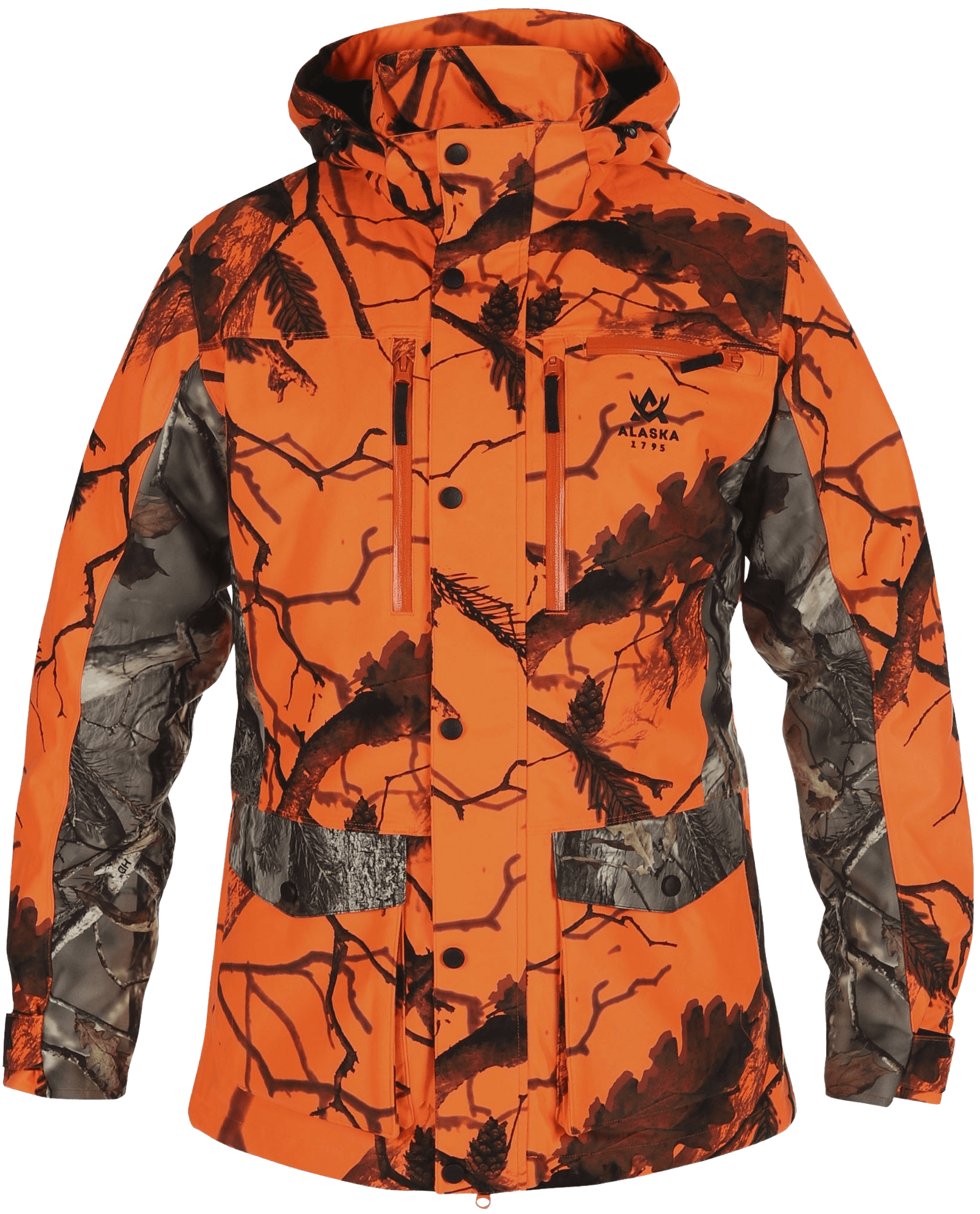 Alaska 1795 Tundra Jacket metsästystakki, Blaze 3D