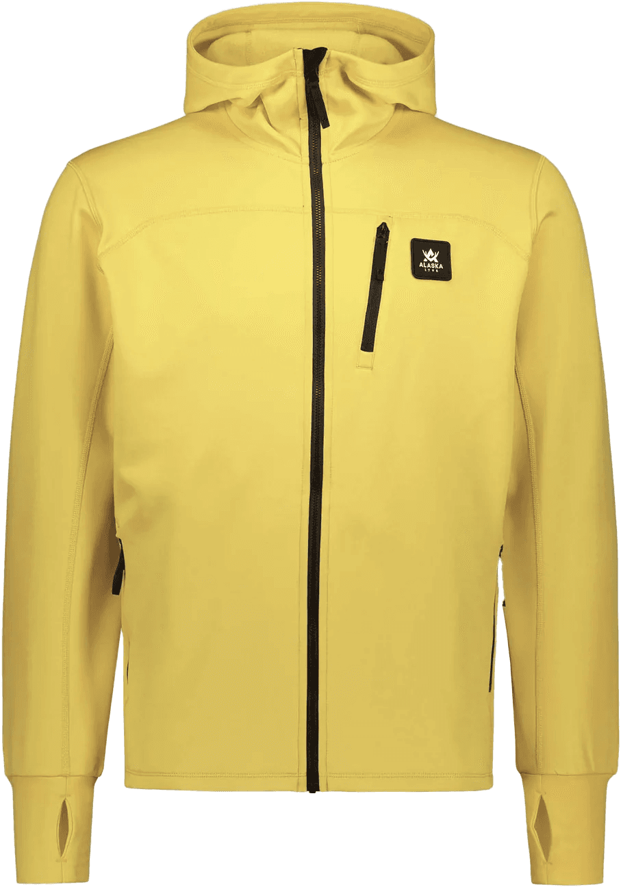 Alaska 1795 ThermoDry Hoodie huppari, Fade Keltainen