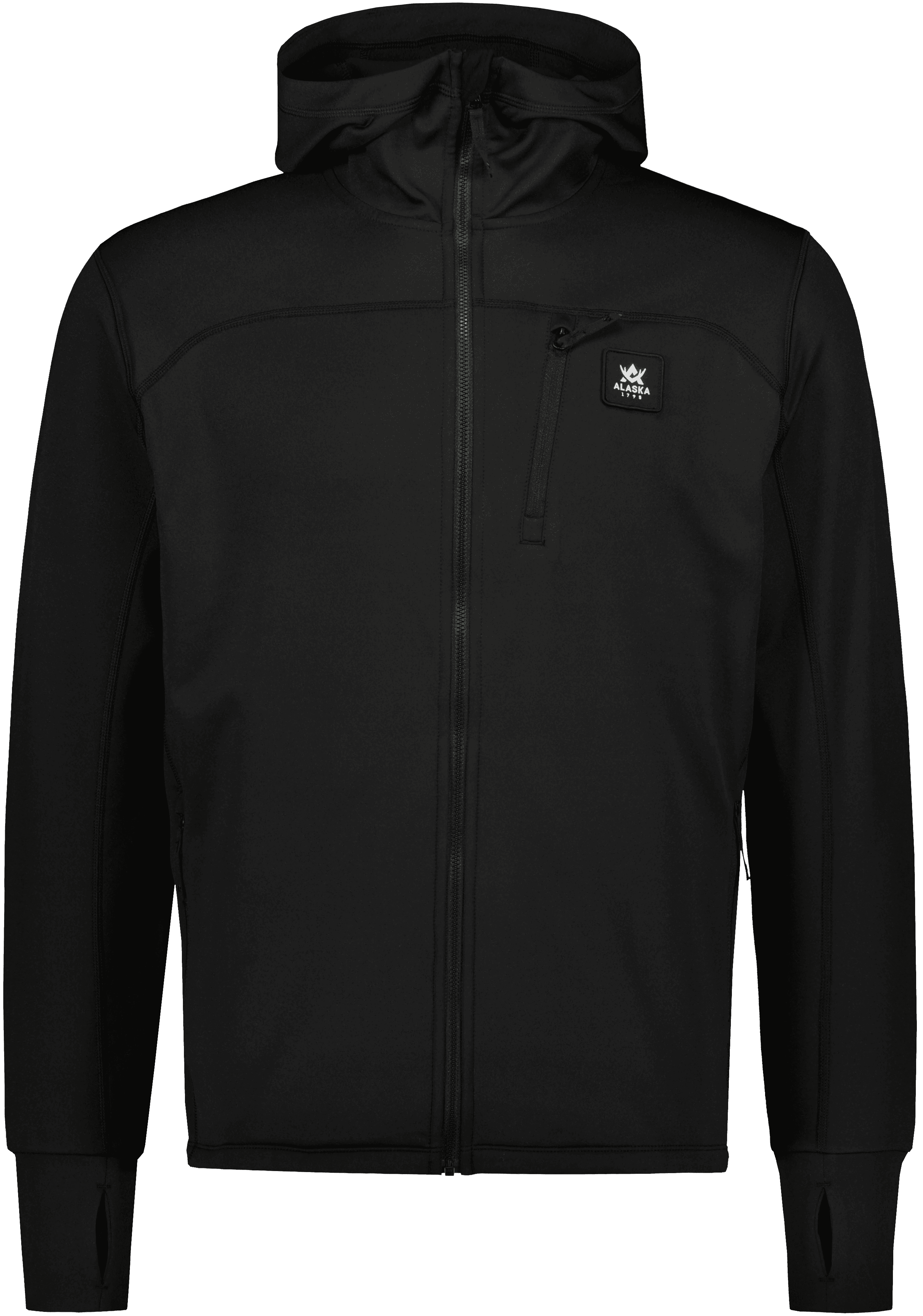 Alaska 1795 ThermoDry Hoodie huppari, musta