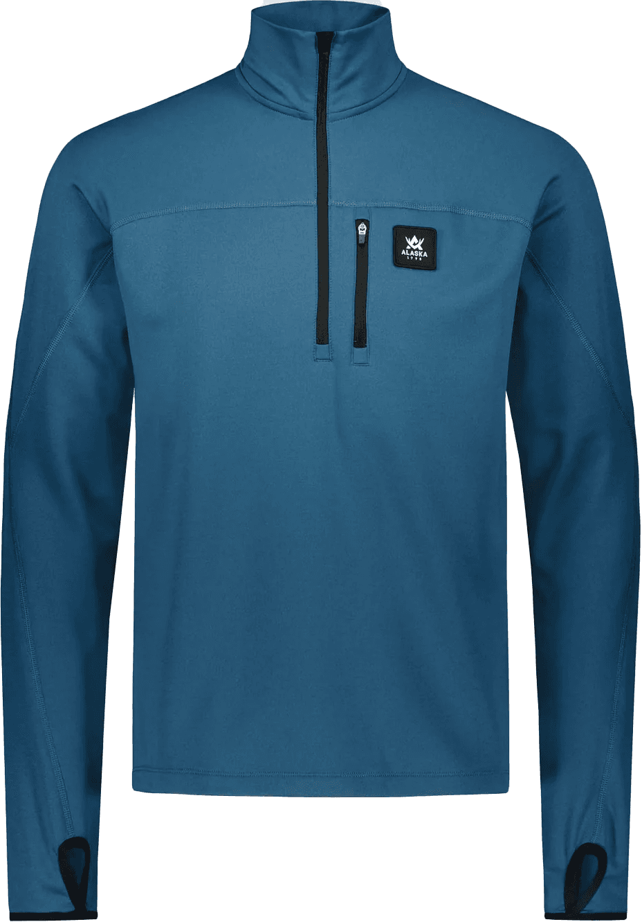 Alaska 1795 ThermoDry Half-Zip Top tekninen pusero, Syvä sininen (Deep Blue)