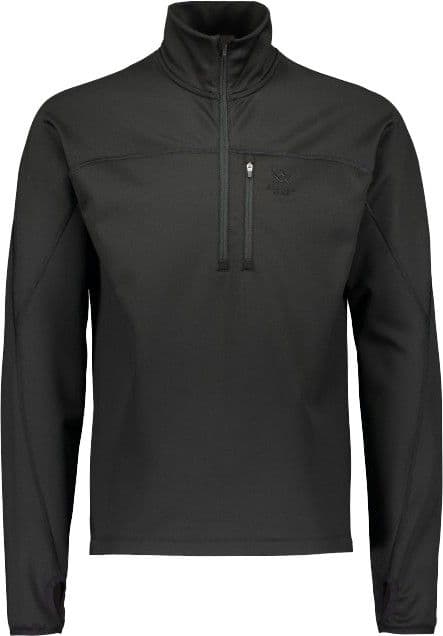 Alaska 1795 ThermoDry Half-Zip -miesten paita, Musta