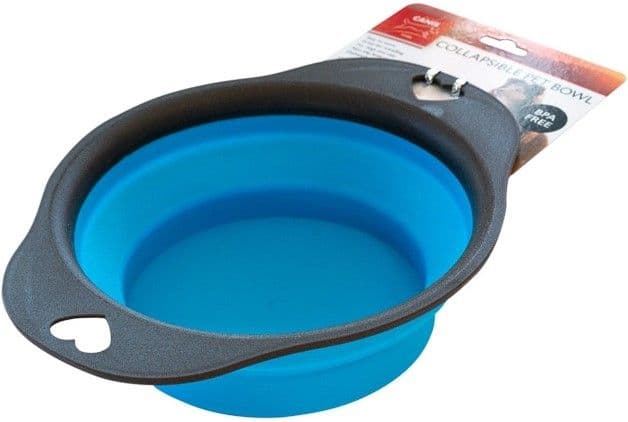 Active Canis Collapsible Bowl kokoontaitettava koirankuppi, 300 ml, sininen
