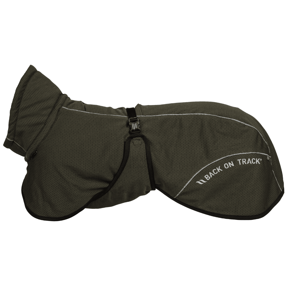 Back on Track Bay Mesh Coat Low Set Tail 40-50 cm Oliivinvihreä
