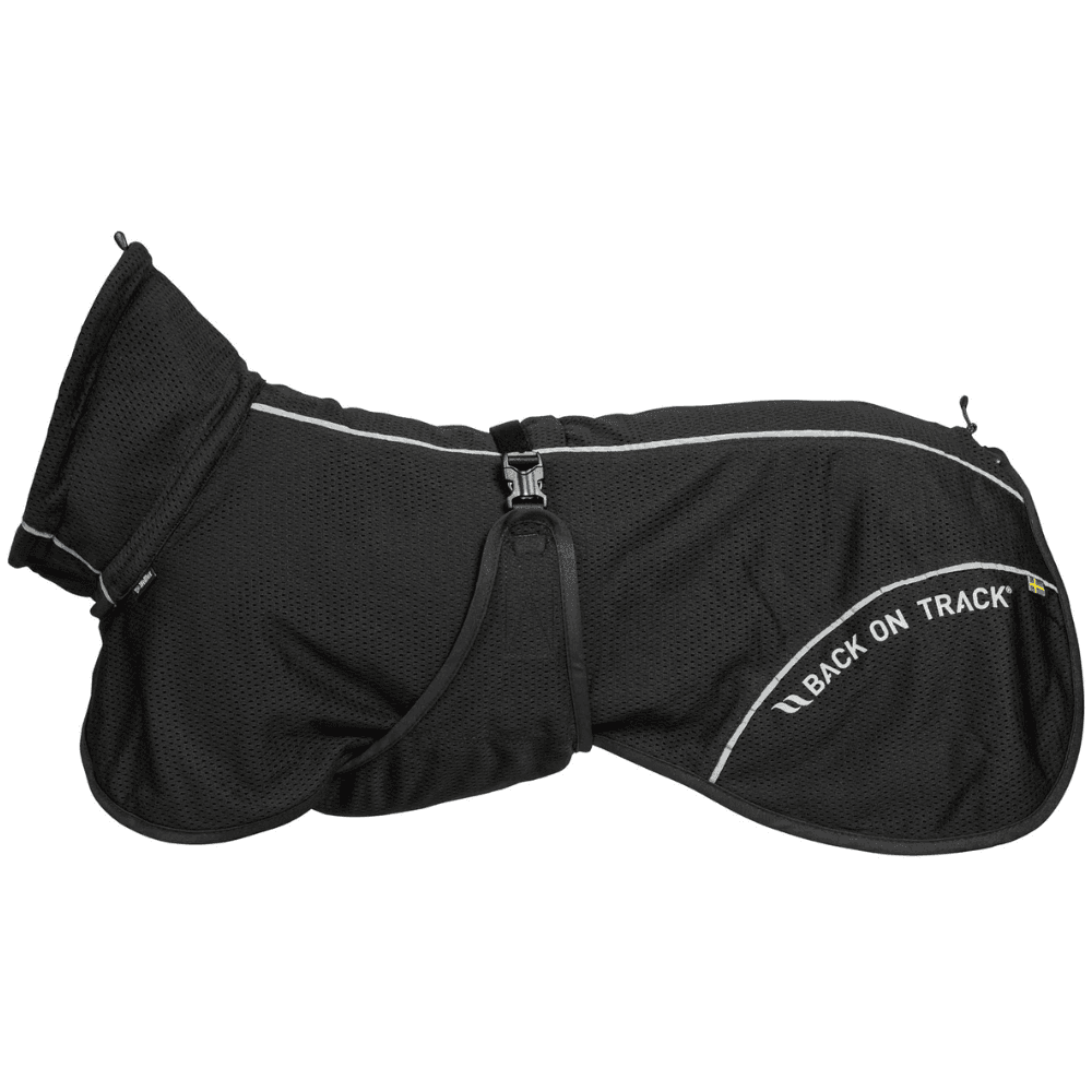 Back on Track Bay Mesh Coat High Set Tail 40-50 cm Musta